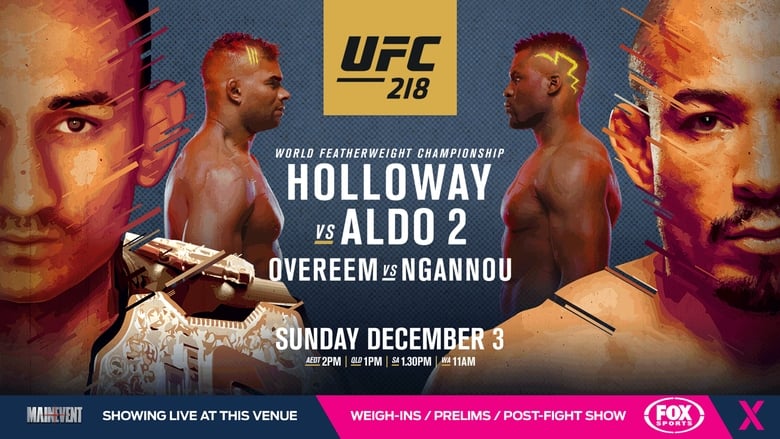кадр из фильма UFC 218: Holloway vs. Aldo 2