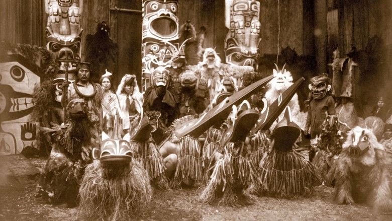 кадр из фильма In the Land of the Head Hunters
