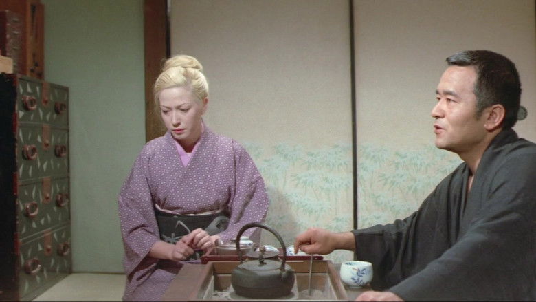 кадр из фильма らしゃめんお万　彼岸花は散った