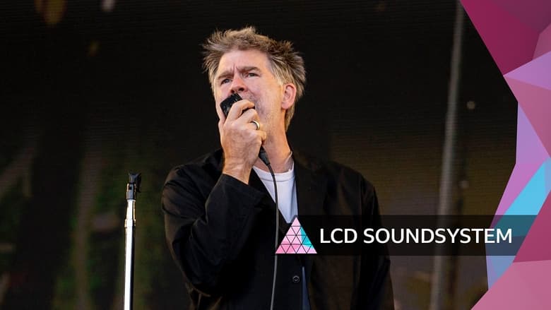 кадр из фильма LCD Soundsystem: Glastonbury 2024