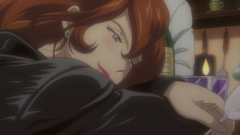 кадр из фильма Люпен III: Зеленый против Красного