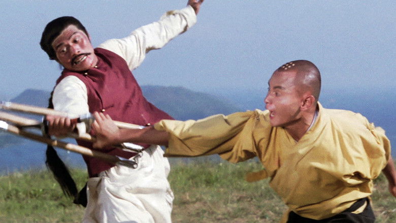 кадр из фильма 36 ступеней Шаолиня