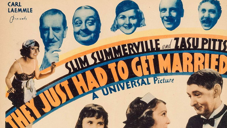 кадр из фильма They Just Had to Get Married