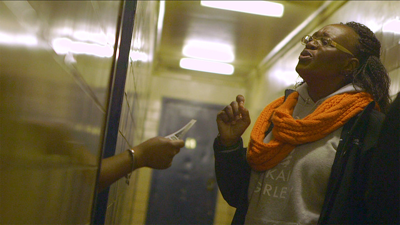 кадр из фильма Down a Dark Stairwell