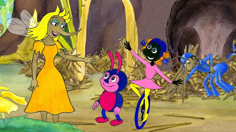 кадр из фильма Cykelmyggen og Minibillen