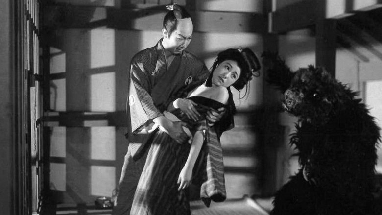 кадр из фильма 人形佐七捕物帖 裸姫と謎の熊男