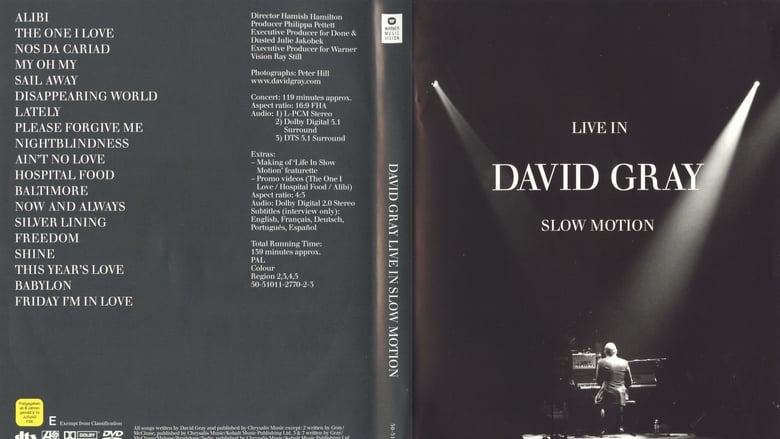 кадр из фильма David Gray: LIVE in Slow Motion