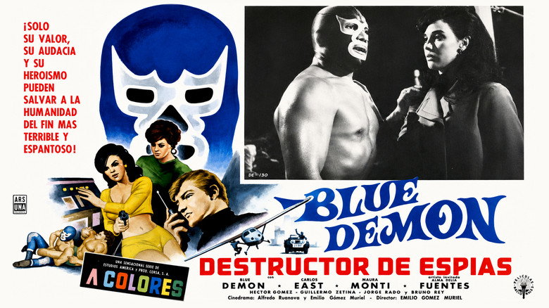 кадр из фильма Blue Demon destructor de espías