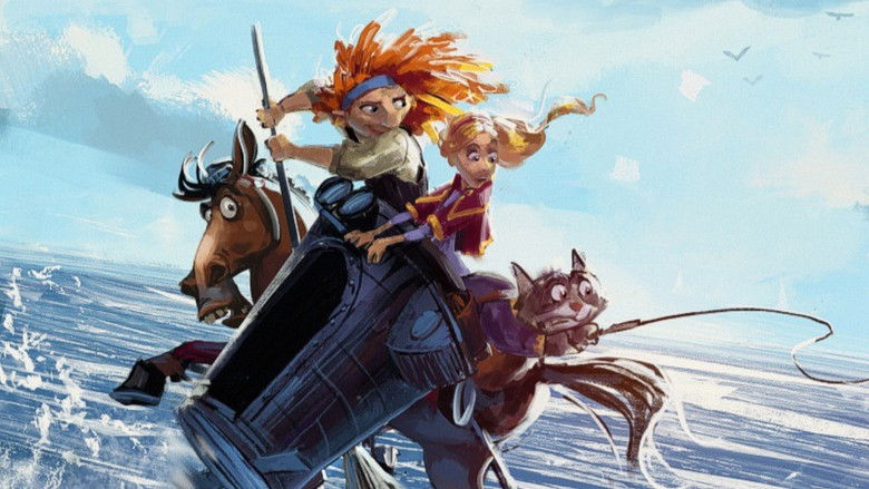 кадр из фильма Яга и книга заклинаний