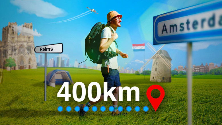 кадр из фильма 400km à pied jusqu'à Amsterdam (le plus gros défi de ma vie)