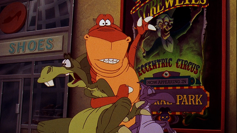 кадр из фильма Мы вернулись! История динозавра