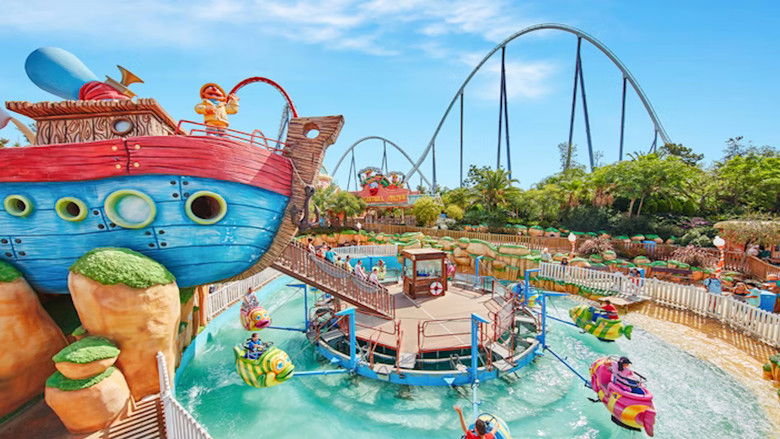 кадр из фильма Port Aventura la techno des attractions