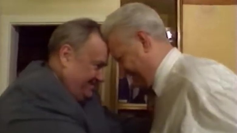 кадр из фильма День в семье президента