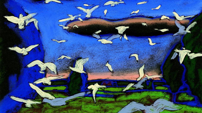 La jeune fille et les nuages