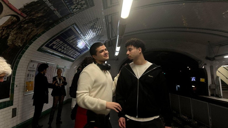 кадр из фильма Les Chômeurs du Pont Neuf