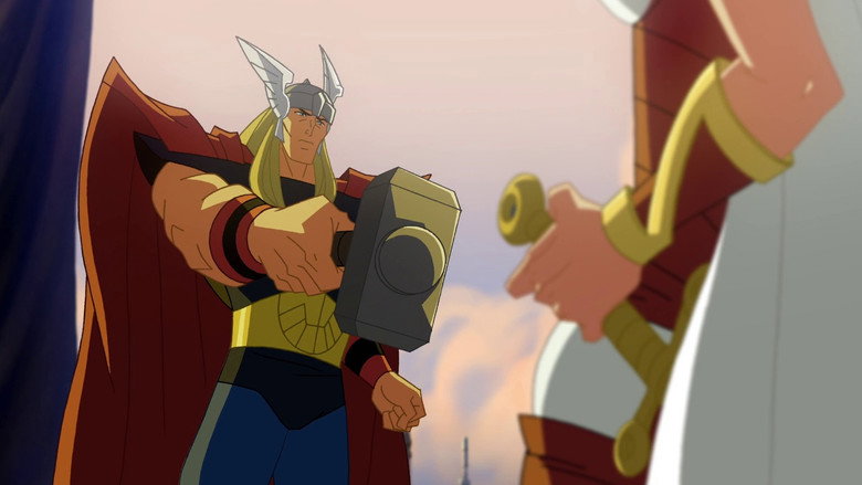 кадр из фильма Hulk vs. Thor