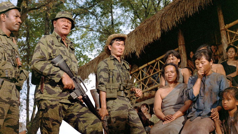 кадр из фильма Зеленые береты