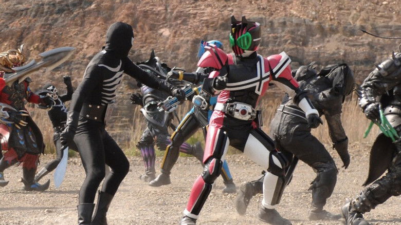 кадр из фильма 劇場版 仮面ライダーディケイド オールライダー対大ショッカー
