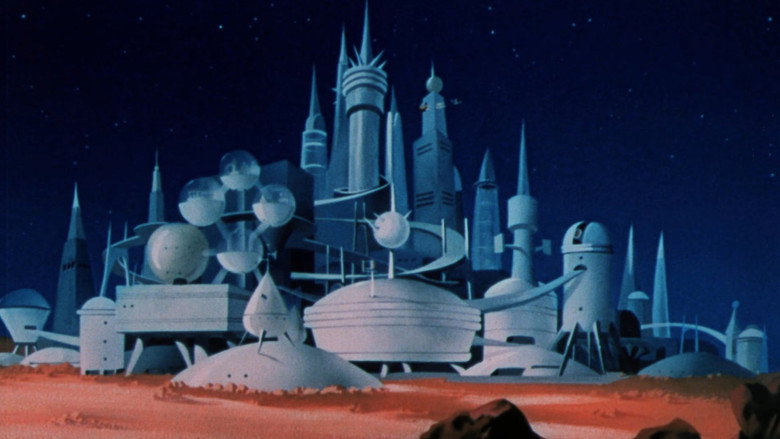 кадр из фильма Пиноккио в открытом космосе