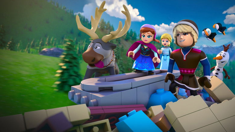 кадр из фильма LEGO Frozen: Operation Puffins