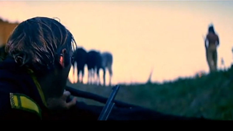 кадр из фильма La strada per Fort Alamo