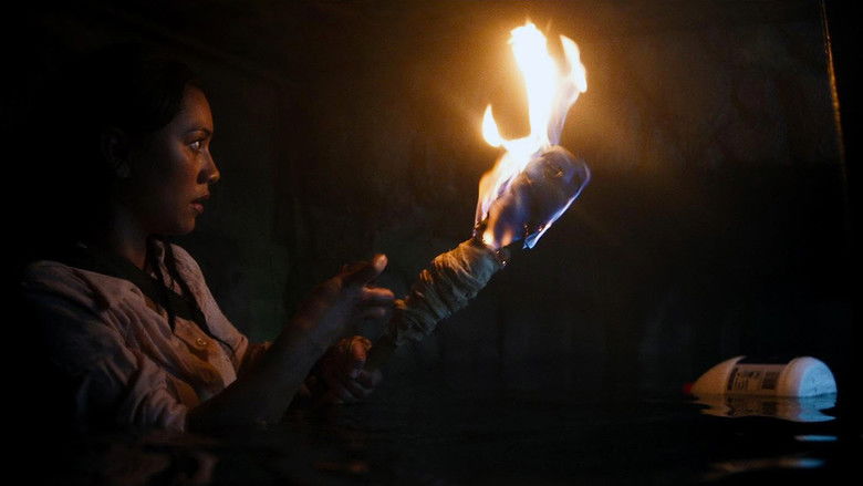 кадр из фильма Нечто. Монстр из глубин