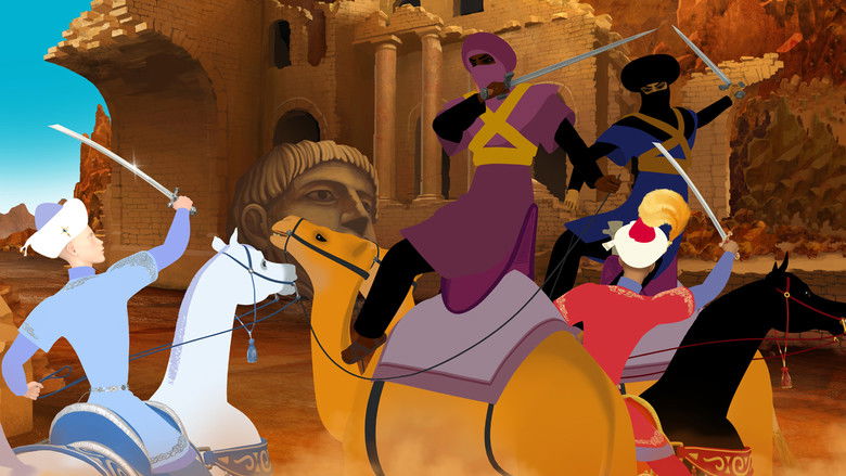 кадр из фильма Азур и Азмар