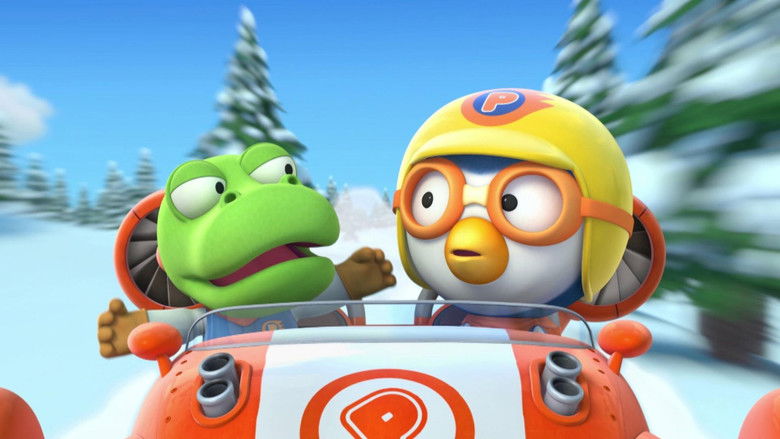 кадр из фильма Пингвинёнок Пороро. Новогодние приключения