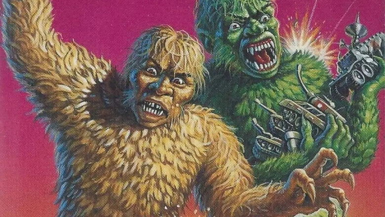 кадр из фильма Чудовища Франкенштейна: Санда против Гайры