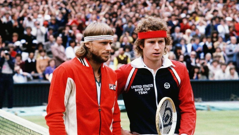 кадр из фильма McEnroe/Borg: Fire & Ice