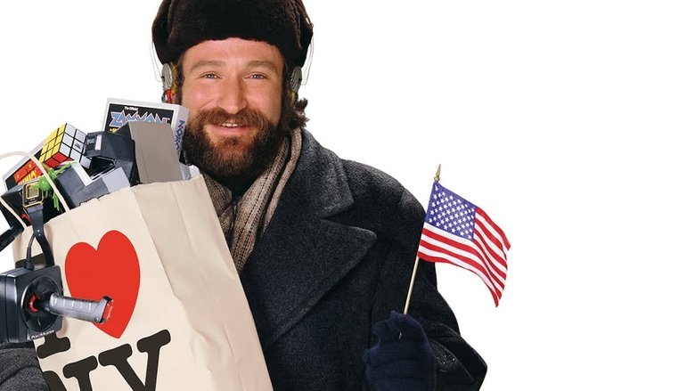 кадр из фильма Москва на Гудзоне