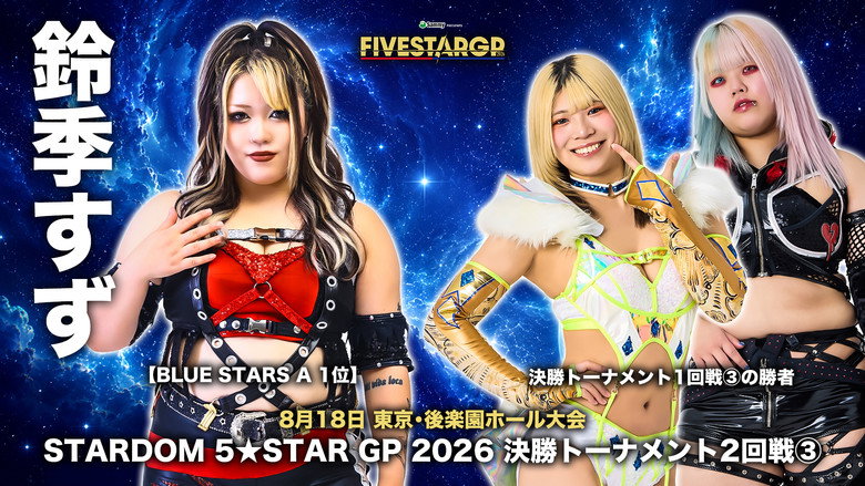 кадр из фильма Sammy presents STARDOM 5★STAR GP 2026 in KORAKUEN Aug.2