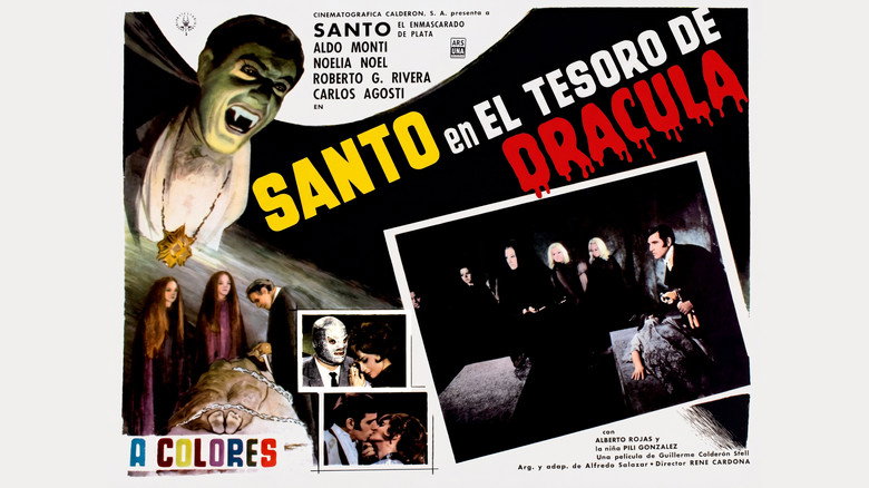 кадр из фильма Santo en El tesoro de Drácula