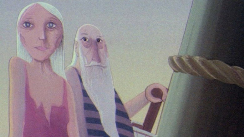 кадр из фильма Путешествие через Атлантику на веслах