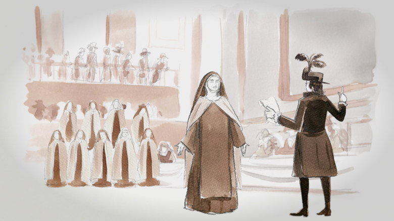 кадр из фильма Bienheureuses : La véritable histoire des Carmélites martyres de Compiègne