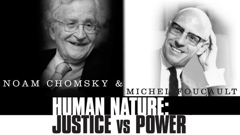 кадр из фильма The Chomsky - Foucault Debate: On Human Nature