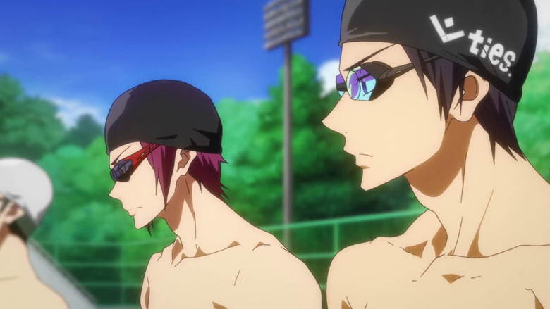 кадр из фильма 劇場版 Free! -Timeless Medley- 絆