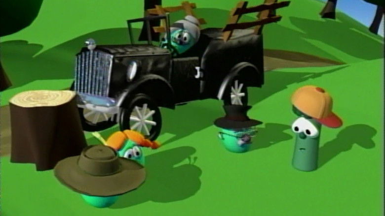кадр из фильма VeggieTales: God Wants Me to Forgive Them!?!