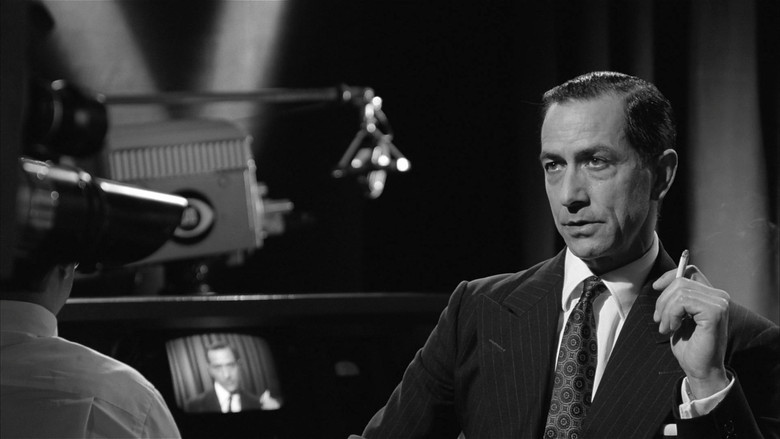 кадр из фильма Доброй ночи и удачи