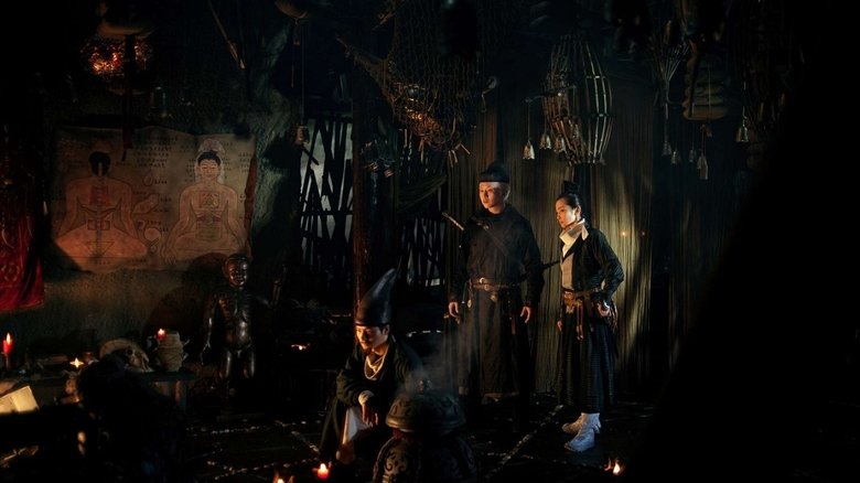 кадр из фильма Детектив Ди и тайна призрачного пламени