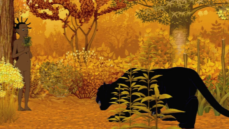 кадр из фильма Kirikou et les hommes et les femmes