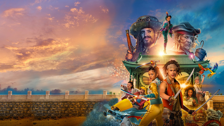 кадр из фильма Ниндзя против пиратов