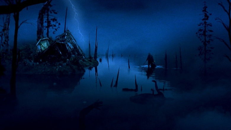 кадр из фильма Фредди против Джейсона