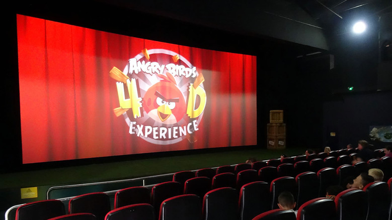 кадр из фильма Angry Birds 4D Experience