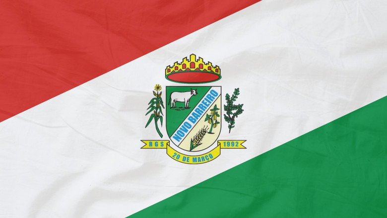 кадр из фильма Símbolos Municipais: Hino, Brasão e Bandeira - Historiando em Novo Barreiro