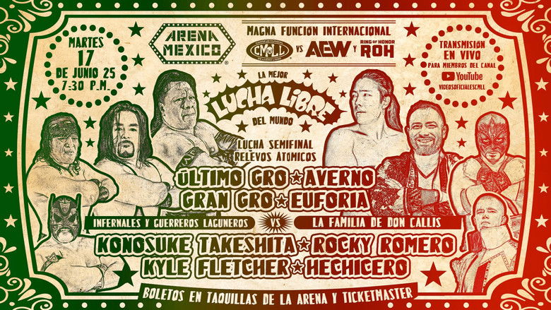 кадр из фильма CMLL Martes Populares - CMLL vs. AEW/ROH