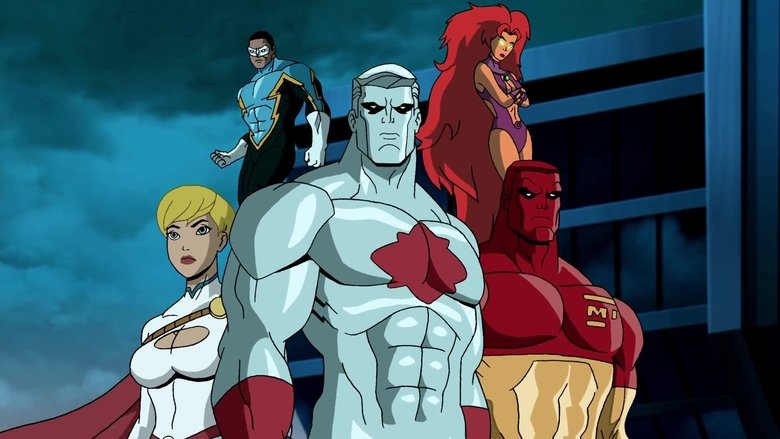 кадр из фильма Супермен/Бэтмен: Враги общества