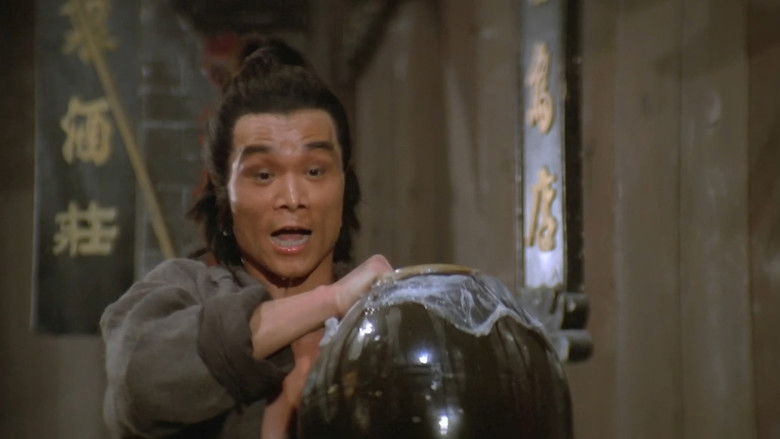 кадр из фильма Пять боевых машин Шаолиня