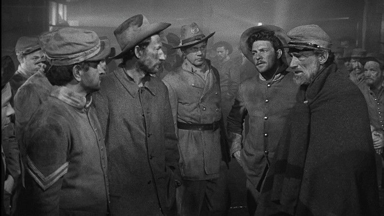 кадр из фильма Два флага Запада