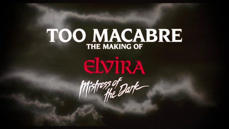 кадр из фильма Слишком зловещая: Как снимали «Эльвира - Повелительница Тьмы»